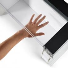 Transparentes Klarglas